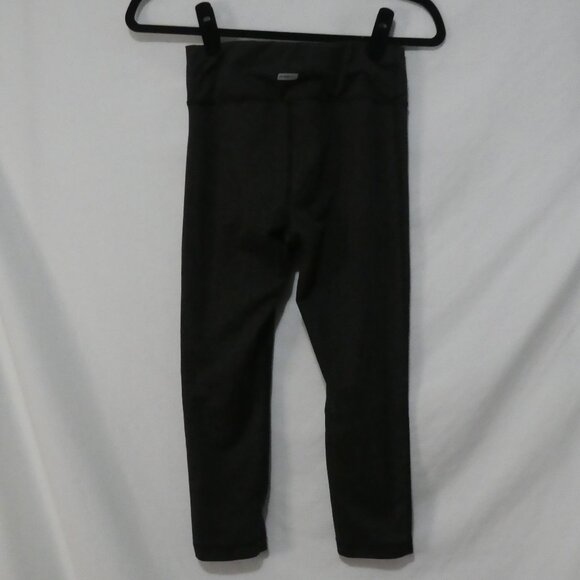 ATHLETIC WORKS - Dri More | small | Black and Grey Striped High Waist Leggings - Picture 2 of 16